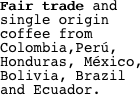 Fair trade and  single